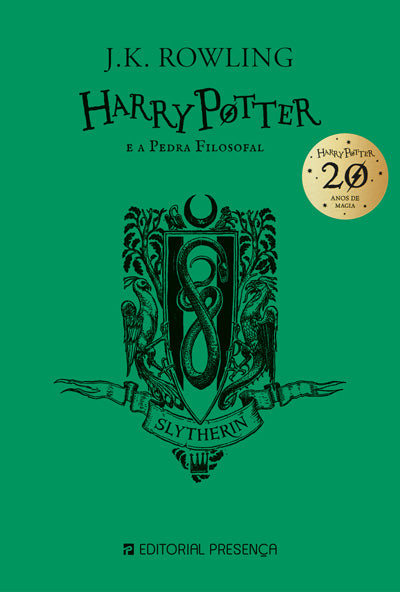 Capa de Harry Potter e a Pedra Filosofal — Comemorativa — Casa 2 (Portugal)
