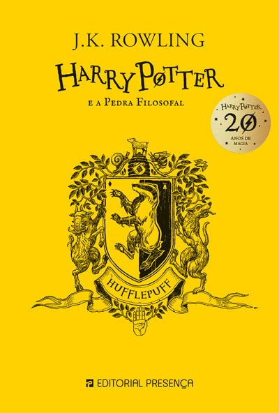 Capa de Harry Potter e a Pedra Filosofal — Comemorativa — Casa 4 (Portugal)