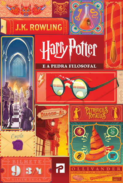 Capa de Harry Potter e a Pedra Filosofal — Edição Atual (2024) (Portugal)