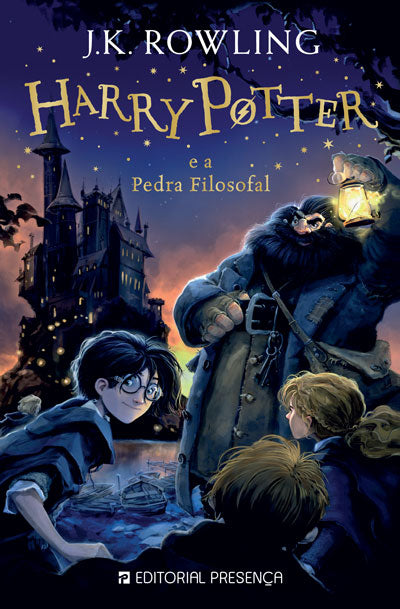 Capa de Harry Potter e a Pedra Filosofal — Edição Antiga (Portugal)