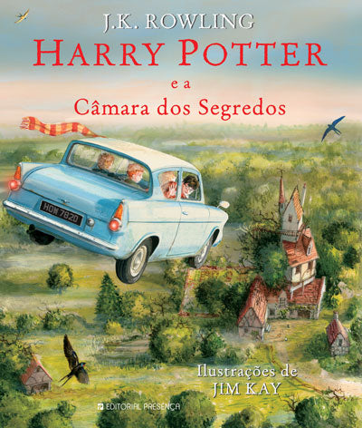 Capa de Harry Potter e a Câmara dos Segredos — Ilustrada (Jim Kay) (Portugal)