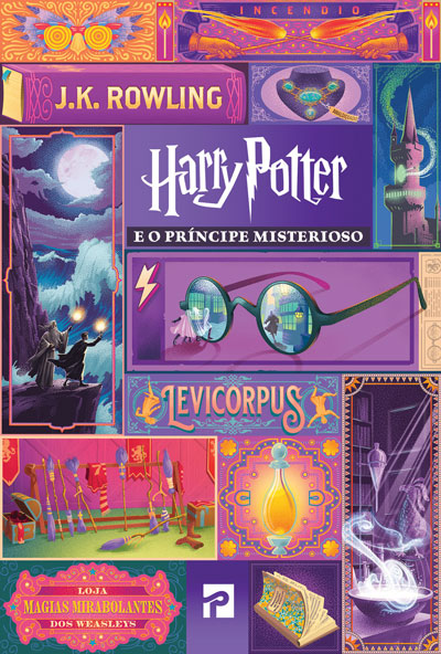 Capa de Harry Potter e o Príncipe Misterioso — Edição Atual (2024) (Portugal)