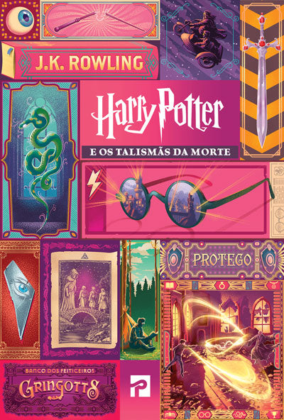 Capa de Harry Potter e os Talismãs da Morte — Edição Atual (2024) (Portugal)