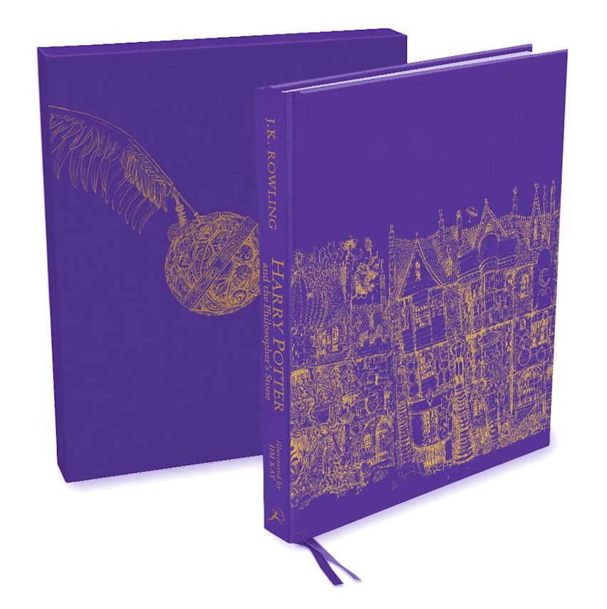 Cover of Harry Potter and the Philosopher's Stone — Illustrated Deluxe (United Kingdom)