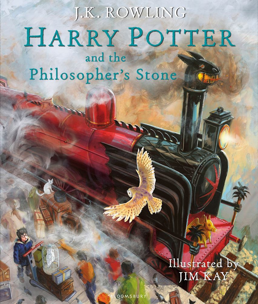 Cover of Harry Potter and the Philosopher's Stone — Illustrated Hardcover (United Kingdom)