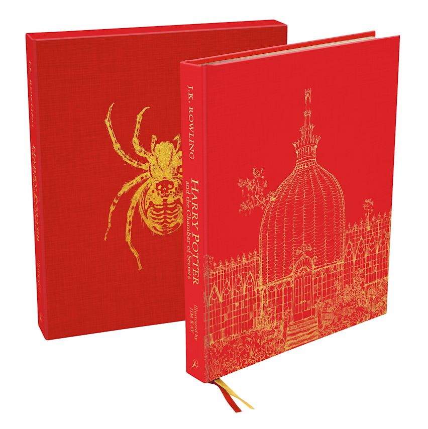 Cover of Harry Potter and the Chamber of Secrets — Illustrated Deluxe (United Kingdom)
