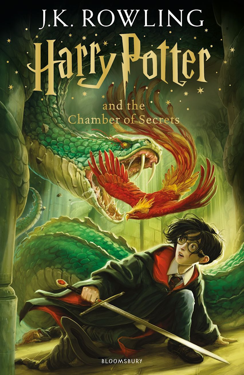 Cover of Harry Potter and the Chamber of Secrets — Jonny Duddle (2014) (United Kingdom)
