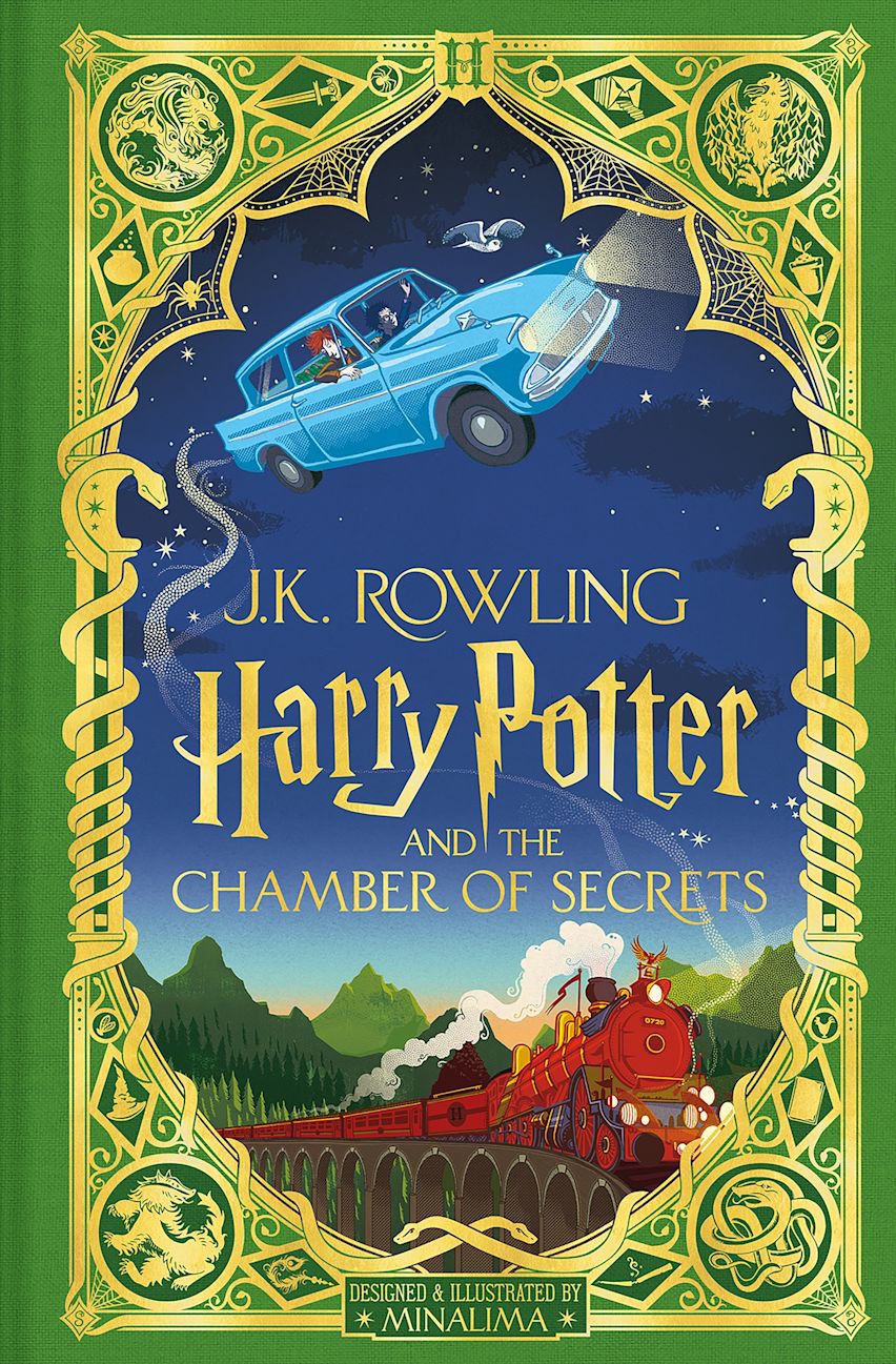 Cover of Harry Potter and the Chamber of Secrets — MinaLima Interactive (United Kingdom)