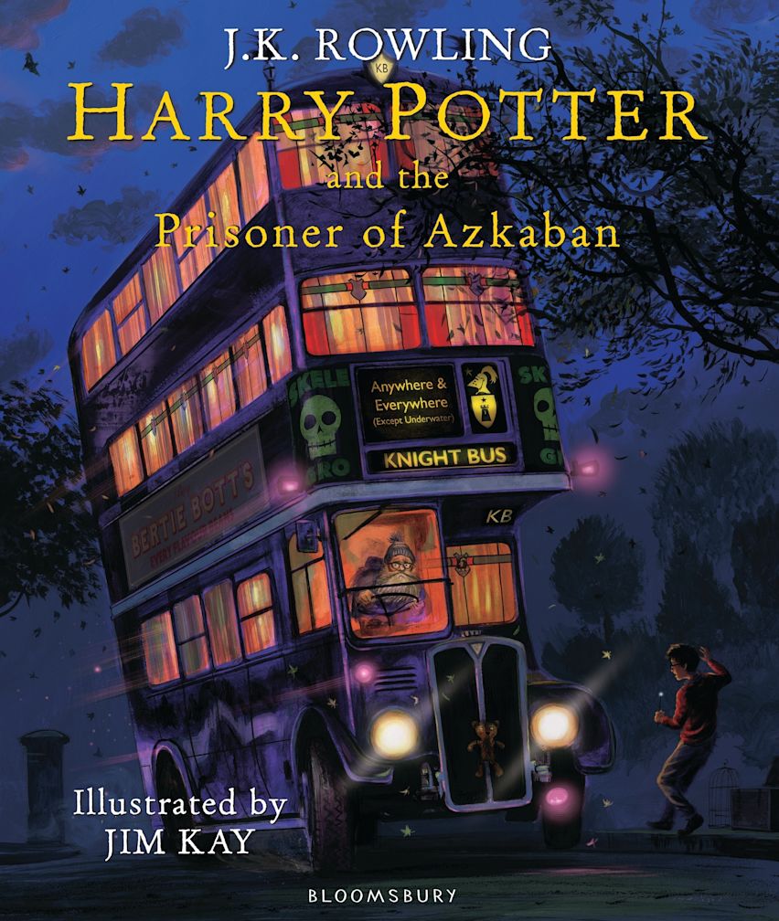 Cover of Harry Potter and the Prisoner of Azkaban — Illustrated Hardcover (United Kingdom)