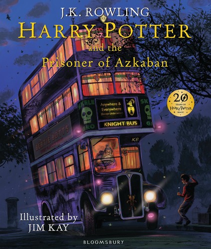 Cover of Harry Potter and the Prisoner of Azkaban — Illustrated Hardcover — Alternate Scan (United Kingdom)