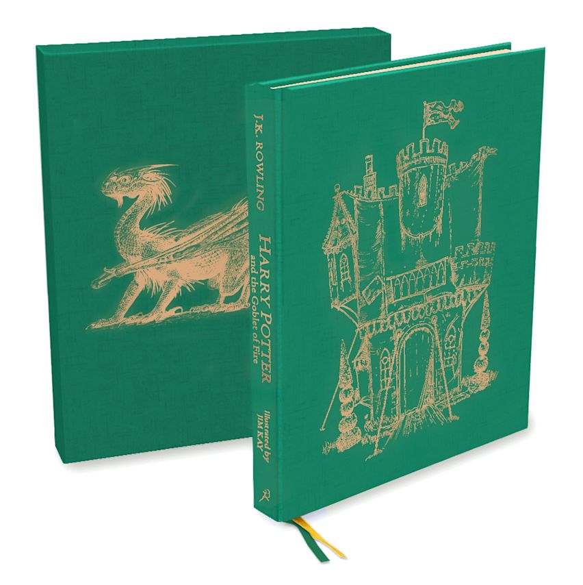 Cover of Harry Potter and the Goblet of Fire — Illustrated Deluxe (United Kingdom)