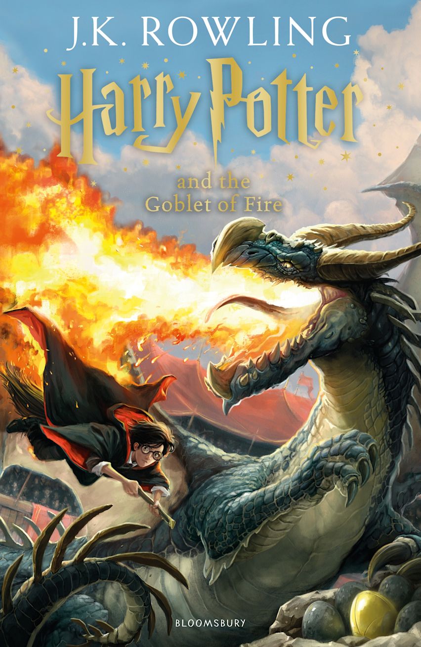 Cover of Harry Potter and the Goblet of Fire — Jonny Duddle (2014) (United Kingdom)