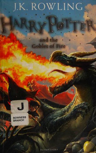 Cover of Harry Potter and the Goblet of Fire — Jonny Duddle (2014) — Alternate Scan (United Kingdom)