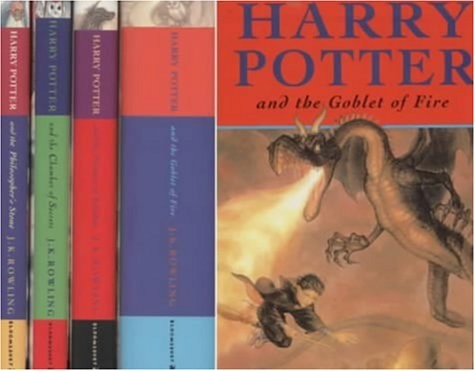 Cover of Harry Potter and the Goblet of Fire — Classic Cover (United Kingdom)