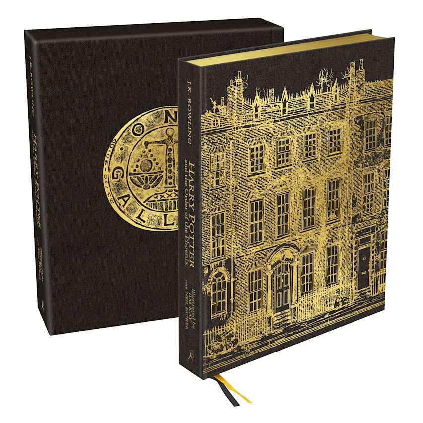 Cover of Harry Potter and the Order of the Phoenix — Illustrated Deluxe (United Kingdom)
