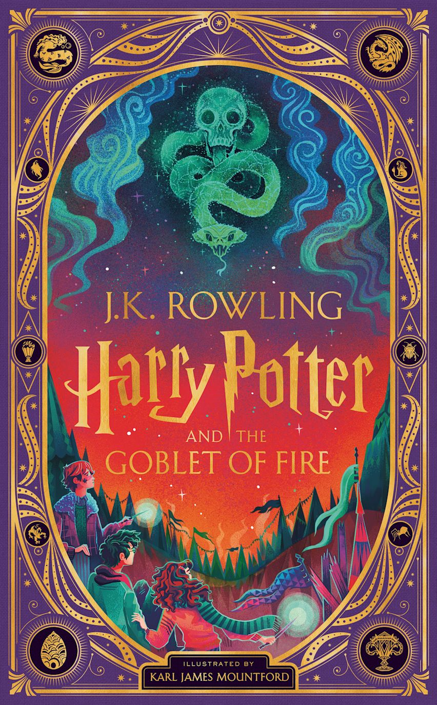 Cover of Harry Potter and the Order of the Phoenix — MinaLima Interactive (United Kingdom)