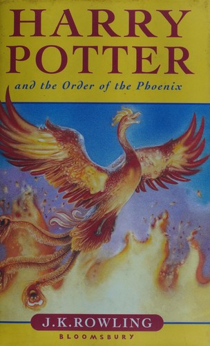 Cover of Harry Potter and the Order of the Phoenix — Classic Cover (United Kingdom)