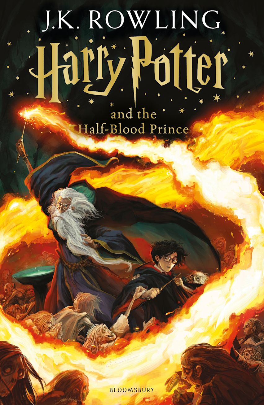 Cover of Harry Potter and the Half-Blood Prince — Jonny Duddle (2014) (United Kingdom)