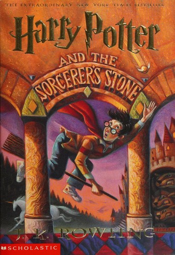 Cover of Harry Potter and the Philosopher's Stone — Mary GrandPré (Original) (United States)