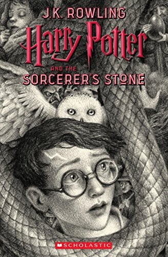 Cover of Harry Potter and the Philosopher's Stone — Brian Selznick (20th Anniversary) (United States)