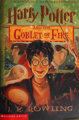 Cover of Harry Potter and the Goblet of Fire — Mary GrandPré (Original) (United States)