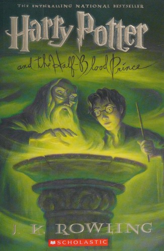 Cover of Harry Potter and the Half-Blood Prince — Mary GrandPré (Original) (United States)
