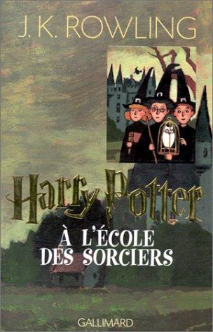 Capa de Harry Potter e a Pedra Filosofal — Gallimard (Original) (França)