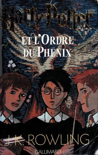 Capa de Harry Potter e a Ordem da Fénix — Gallimard (Original) (França)