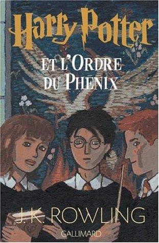 Capa de Harry Potter e a Ordem da Fénix — Gallimard (Original) (Alt) (França)