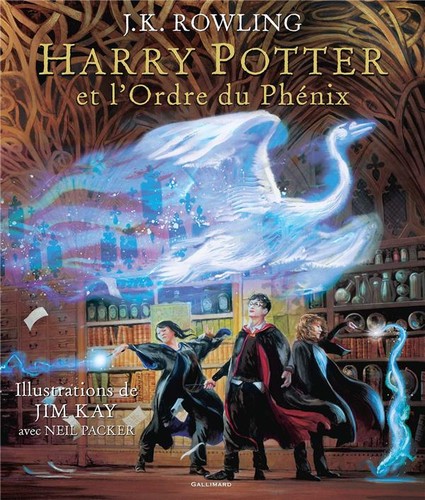 Capa de Harry Potter e a Ordem da Fénix — Ordre du Phénix (Alt) (França)