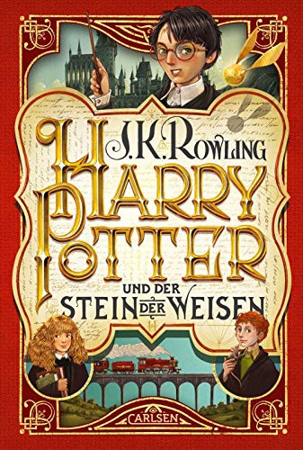 Cover of Harry Potter and the Philosopher's Stone — Carlsen (2018) (Germany)