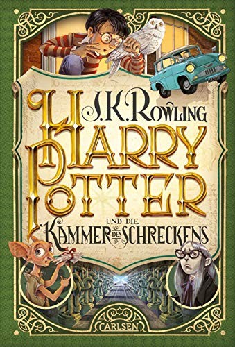 Cover of Harry Potter and the Chamber of Secrets — Carlsen (New) (Germany)