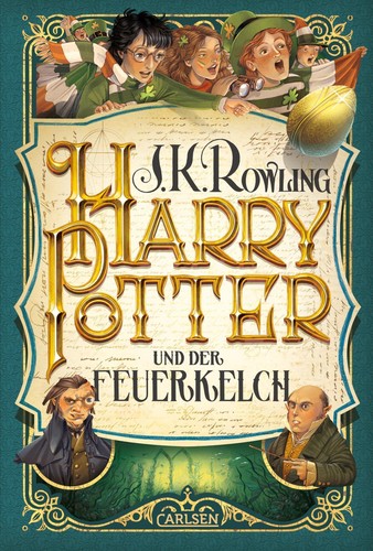 Cover of Harry Potter and the Goblet of Fire — Carlsen (New) (Germany)