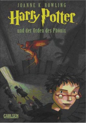 Cover of Harry Potter and the Order of the Phoenix — Carlsen (Original) (Germany)