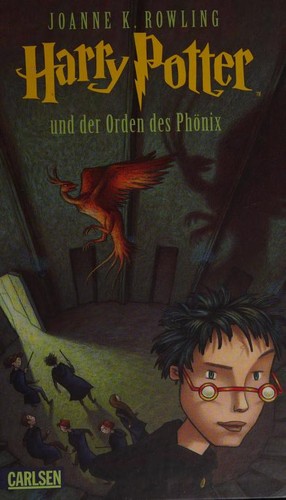 Cover of Harry Potter and the Order of the Phoenix — Carlsen (Alt) (Germany)