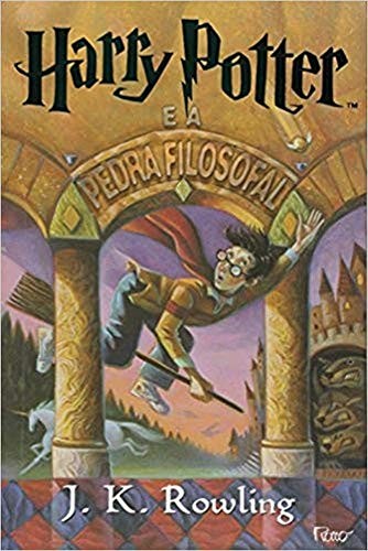 Capa de Harry Potter e a Pedra Filosofal — Rocco (Original) (Brasil)