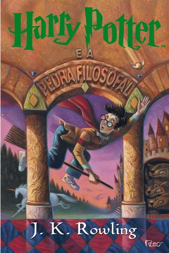 Capa de Harry Potter e a Pedra Filosofal — Rocco (Alt) (Brasil)