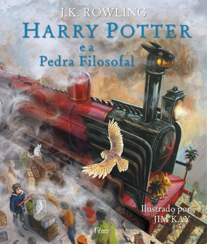 Capa de Harry Potter e a Pedra Filosofal — Rocco (Nova) (Brasil)
