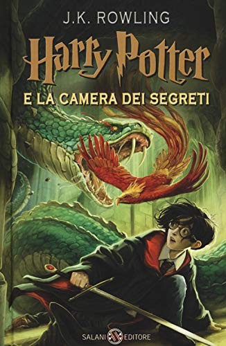 Capa de Harry Potter e a Câmara dos Segredos — Salani (Nova) (Itália)
