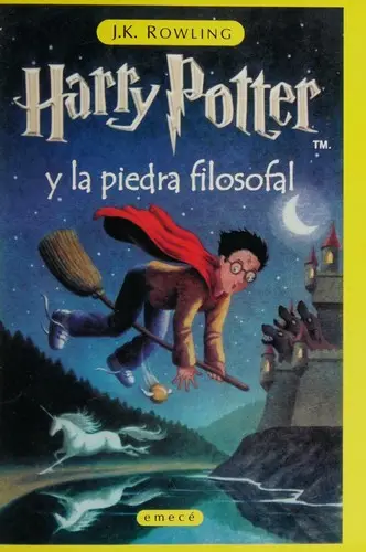 Cover of Harry Potter and the Philosopher's Stone — Emecé (Original) (Argentina)