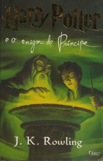 Capa de Harry Potter e o Príncipe Misterioso — Rocco (Original) (Brasil)