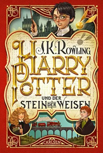 Cover of Harry Potter and the Philosopher's Stone โ Carlsen (2018) (Germany)