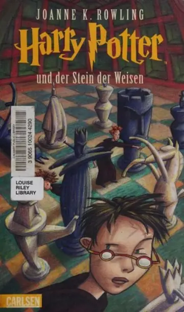Cover of Harry Potter and the Philosopher's Stone โ Carlsen (Alt) (Germany)