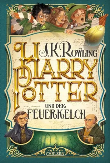 Cover of Harry Potter and the Goblet of Fire โ Carlsen (New) (Germany)