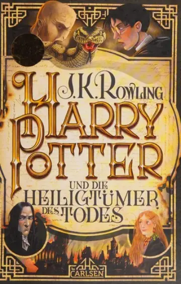 Cover of Harry Potter and the Deathly Hallows โ Carlsen (New) (Germany)