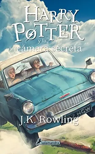 Cover of Harry Potter and the Chamber of Secrets — Salamandra (new cover, 2014–2015) (Spain)