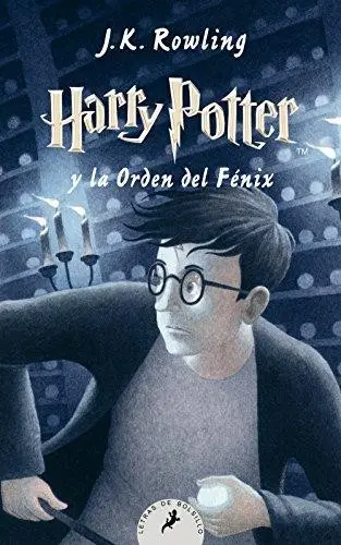 Cover of Harry Potter and the Order of the Phoenix — Salamandra — Dolores Avendaño (classic) (Spain)