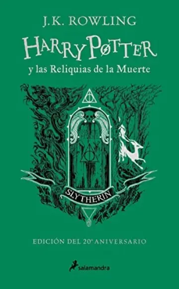Cover of Harry Potter and the Deathly Hallows — Slytherin (20th Anniversary) (Spain)