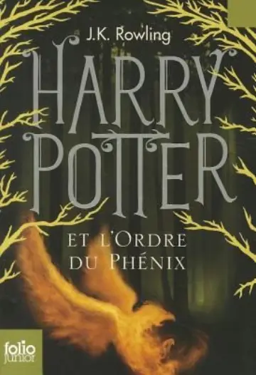 Cover of Harry Potter and the Order of the Phoenix โ Gallimard Folio Junior (France)