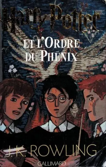 Cover of Harry Potter and the Order of the Phoenix โ Gallimard (Original) (France)